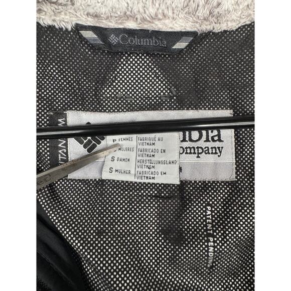 Columbia Titanium Jacket Small Womens Black Interchange Insulated Omni Heat - Picture 8 of 16